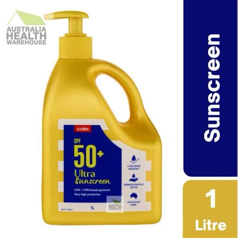 coles sunscreen price.